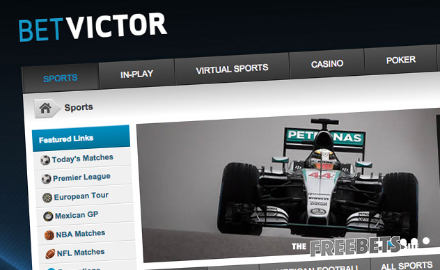 is live sports betting possible at betvictor