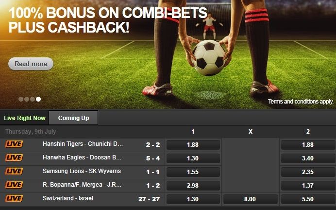 Can Bet safe punters bet on live football matches?