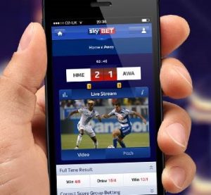 which are the sports markets at skybet mobile